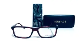 53-17-140 Versace 725125862561 Mod 3171 989 Red Havana Rectangle Rx Eyeglasses Mm Italy Ve317
