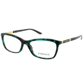 0ve3186 Versace Ah6213 Womens Havana/green Eyeglasses 5076 54