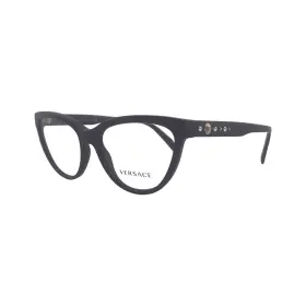 Ve3264b Versace C280027 Black Cat Eye Eyeglasses Frames 51mm 16mm 140mm - Gb1
