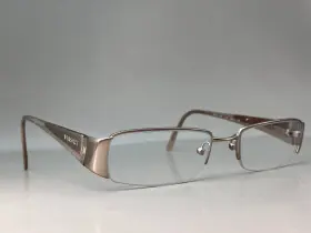 50-18-135 Versace Mod.1109 Eyeglasses Frame Italy 1046 Half Rim Silver Frames