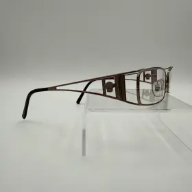 Versace Mod.1111 Eyeglasses Frames 1013 Polished Brown Medusa Logos 51-17-135
