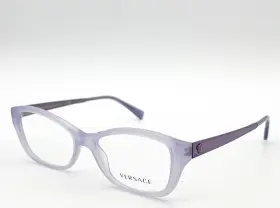 Mod.3236 Versace New 5219 Opal Lilac Authentic Eyeglasses 52-16