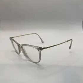 Mod.3274-b Versace 5305 Clear And Gold Metal Frames With Crystals 54-16-140 Authentic