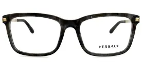 Ve3210 Versace New Ve 3210 5147 55mm Gray Marble Gold Eyeglasses Frames Italy Unisex