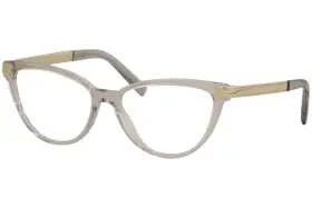 Ve3271 Versace Eyeglasses Ve/3271 5305 Grey Crystal/gold Optical Frame 54mm