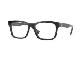 Ve3285 Versace Gb1 Eyeglasses Black Full Rim Optical Frame 55mm