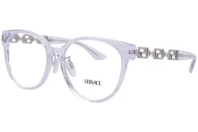 Ve3302d Versace 148 Eyeglasses Womens Crystal Full Rim Oval Shape 54mm