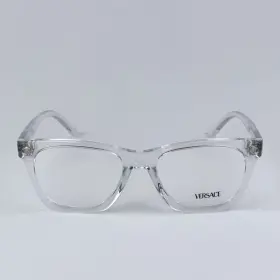 Ve3363u Versace Men Eyeglasses Crystal Demo Square 148 Brand New