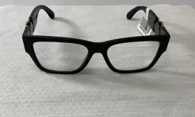 Ve3368u Versace Gb1 Black Mens Eyeglasses - Size 55/17/140 New