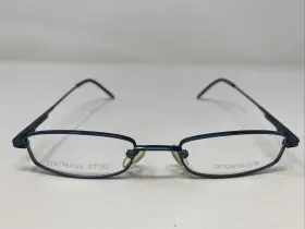 46-18-140 Versailles Vs501 Matte Blue Metal Full Rim Eyeglasses Frame Dk61
