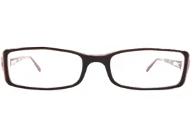 49-17-135 Versus Mod.8007 By Versace Petite Eyeglasses Frames 185 Brown Purple