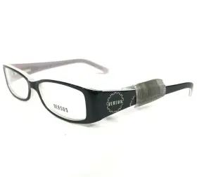 51-14-135 Versus Mod.8064 By Versace Eyeglasses Frames 411 Black Pink Full Rim