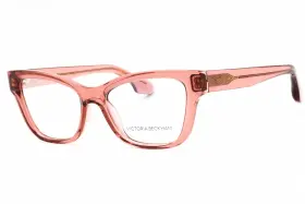 Vb2642 Victoria Beckham 886895560917 601 Eyeglasses Transparent Rose Frame 52mm