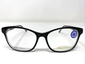 Vision Source Pl-217 Blk 53-16-140 Black/marble Full Rim Eyeglasses Frame Gj44