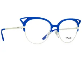 52-18-135 Vogue 053672723717 Vo 5138 2540 Blue White Authentic Eyeglasses Rx Womens Brand New