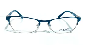 50-18-135 Vogue 053672759600 Vo 4063b 5064 Aqua Green Pale Gold Metal Authentic Eyeglasses Rx