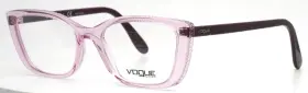53-17-140 Vogue 053672867589 Vo 5217 2617 Purple Authentic Eyeglasses Rx Womens Mm Brand New