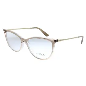 2735 Vogue 056597076753 New Eyewear Vo 5239 Brown Crystal Plastic And Metal Eyeglasses 54mm