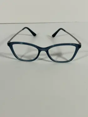 Vogue 2534 Eyeglasses Frames Vo 5152 Blue Silver Full Rim 52-17-140