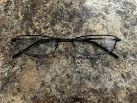 3505 Vogue Womens Rectangle Blue Light Computer Lenses Eyeglasses Black Frame