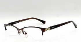 4027-b Vogue Vo 934 Brushed Brown Authentic Eyeglasses 55-18