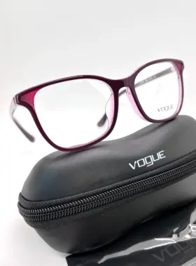 5256f Vogue 2084 Unisex Eyeglasses Frame 53-16-140mm Burgundy 100% Authentic