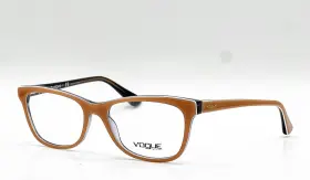 Vo-2763 Vogue New Vo 2763 2012 Top Beige/dark Blue Authentic Eyeglasses 51-17