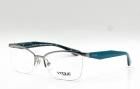 Vogue Vo-3981 New Vo 3981 548 Silver Turquoise Authentic Eyeglasses 54-17