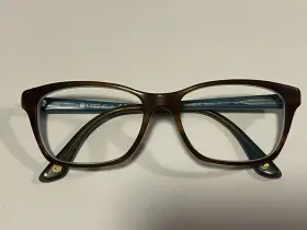 52-16-140 Vogue Vo2714 Eyeglasses 2014 Dark Brown Blue Cat Eye Womens
