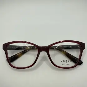 Vo2998 Vogue Eyewear 2672 54/16 140 Tortoise Red Women Eyeglass Frames Ii61