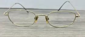 Vo3347 Vogue Eyeglasses Frames Only 20-140mm Italy Gold Vintage Style Glasses