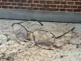 Vogue Vo4231 Eyeglasses Frame 5186 Womens Gold Metal Round Full Rim 53-17-135