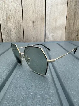 Vo4297-t Vogue Titanium 5195 Eyeglasses Frames Only Hexagon Blk/gld 53 17-140 Vo4297-t Vogue Titanium 5195 Eyeglasses Frames Only Hexagon Blk/gld 53 17-140