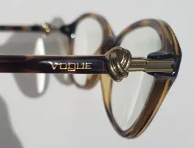 Vo5057f Vogue Vo5057 W656 54 Eyeglass Frames Brown 51 16 135 Preowned Only