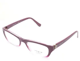 Vo5306-b Vogue 2794 Cat Eye Violet Gradient Transparent Womens Eyeglasses 54mm