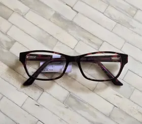 53-16-140 Wal Mart Fm14023 Walmart Eyewear Burgundy Eyeglasses Ret 54