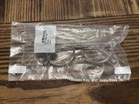 01640500odf Warby Parker Percey M 500 Crystal Eyeglasses Frames 48-20-140