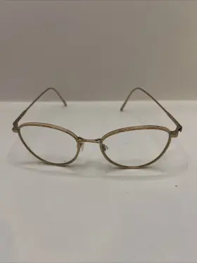 51-18-140 Warby Parker 2308 Ellise 2236 Polished Gold W Pink Eyeglasses Frame Only