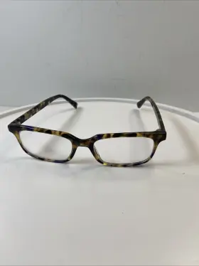 5887-042024-14 Warby Parker Linwood 252 Eyeglasses Frame Tort 50-17-145 Used