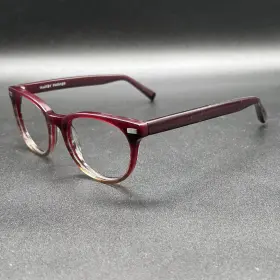 7055-070824-32 Warby Parker Sinclair 313 Eyeglasses Frame Chestnut Fade 49-19-145 Used