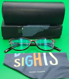 50-15-140 Warby Parker 846864021771 Daisy N 100 Eyeglasses Frame With Case