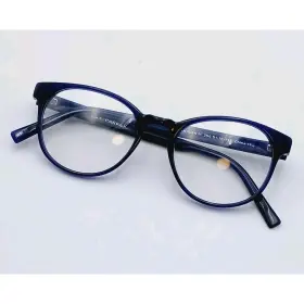 51-18-145 Warby Parker 846864035358 Eyeglasses Frame Whalen Lapis Crystal M 356 Blue Tortoise