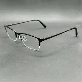 8693-011225-16.95 Warby Parker Caldwell W 2306 Half-rim Eyeglasses Frame Brown 54-20-145 Display