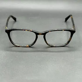 8867-012925-13.95 Warby Parker Welty 200 Eyeglasses Frame Dark Brown Tort 52-18-145 Used