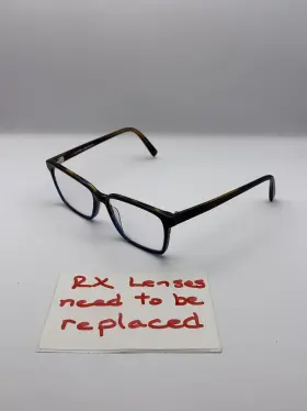 56-16-145 Warby Parker Bryon-326 Bryon 326 Eyeglasses Frames Tortoise Blue Optical
