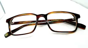 52-18-145 Warby Parker Crane-280 Crane 280 Brown Mens Plastic Eyeglasses Frames