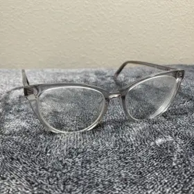 Haley-525 Warby Parker Haley 525 Clear Cat Eye Eyeglasses Frames Only Designer Women