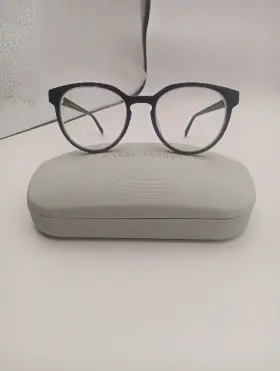 51-19-140 Warby Parker M283 Wright Eyeglasses Frame Tortoise Eyewear With Case