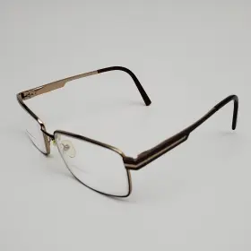 Wide Guyz 876230020060 Mens Lucky Eyeglasses Brown Metal 60 17 150 For The Stylish Large Man