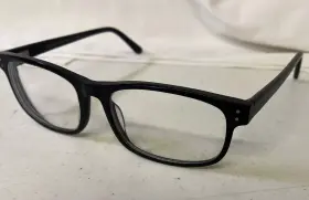 Wide Guyz 876230034791 Matte Black Untouchable Eyeglass 60mm Euc Frame Only
